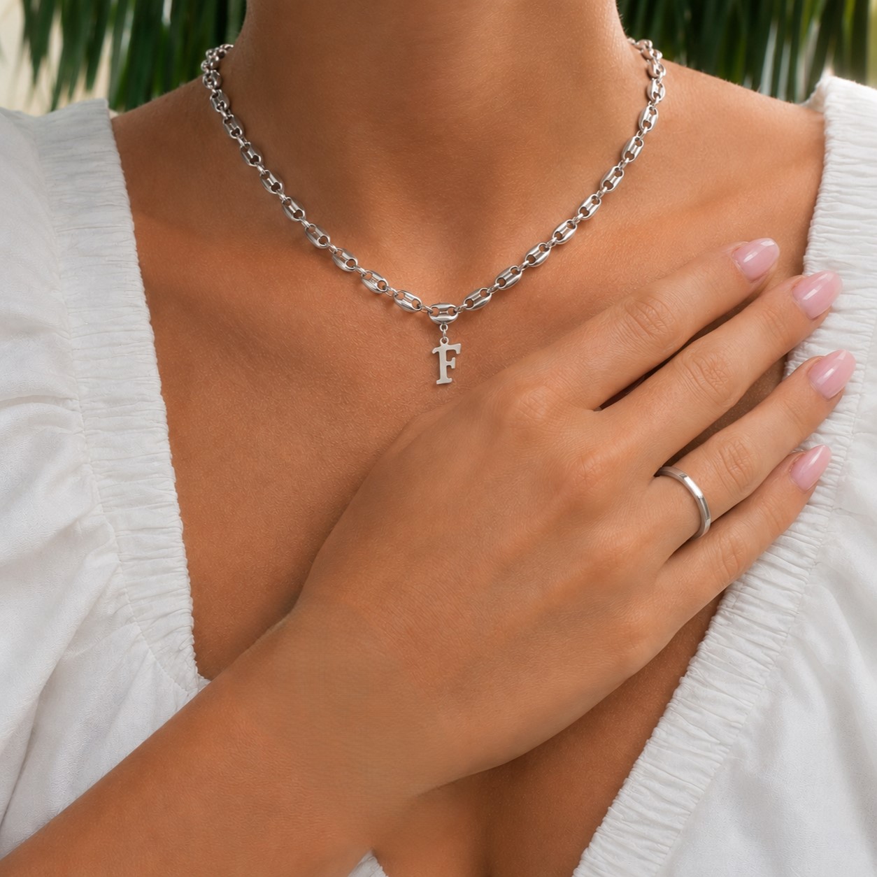 Collier Seul Argent